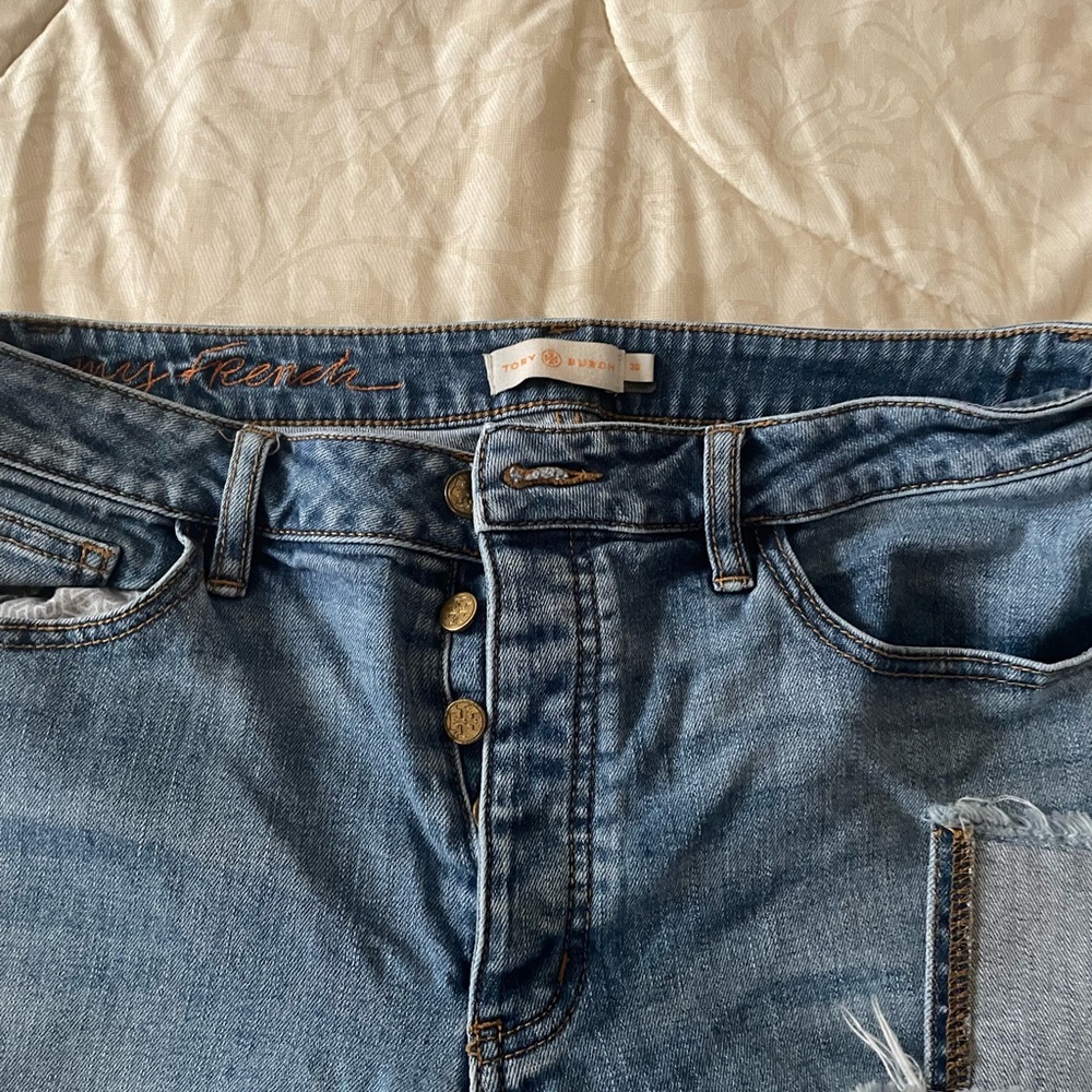 Tory Burch, Pardon My French jeans